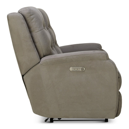 Flexsteel Darby Power Reclining Loveseat with Console