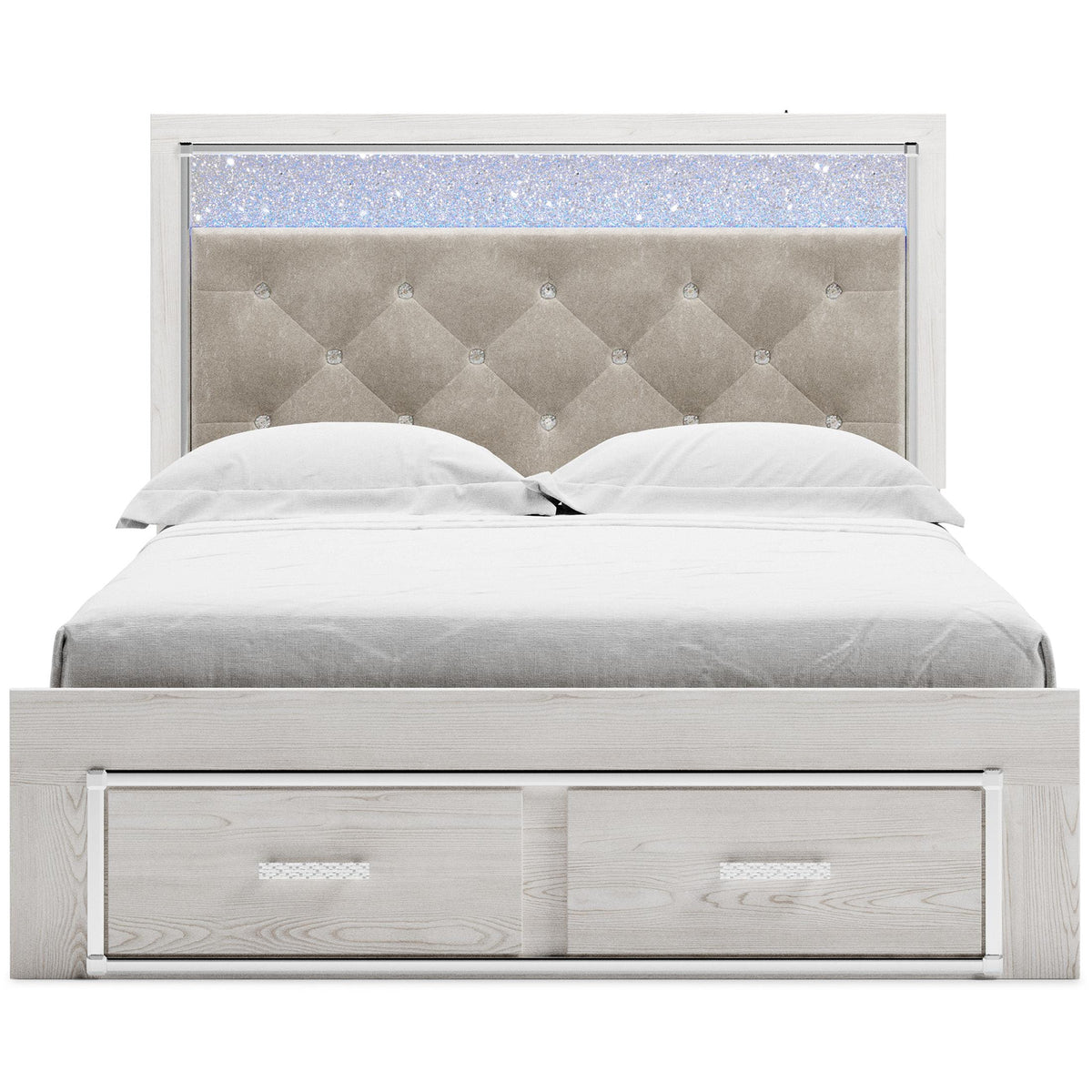 Ashley Altyra King Upholstered Storage Bed