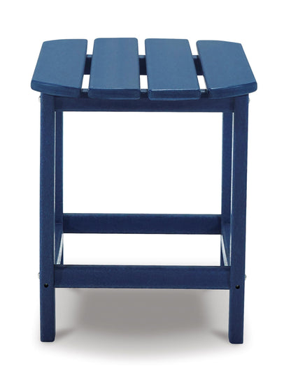 Ashley Sundown Treasure Outdoor Patio End Table Blue