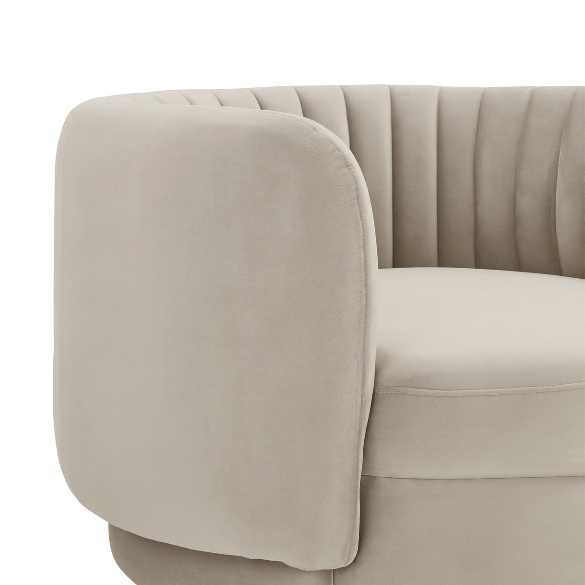 Davy Velvet Swivel Accent Chair