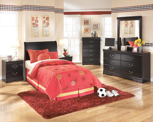 Huey Vineyard Twin Sleigh Headboard - alternate view
