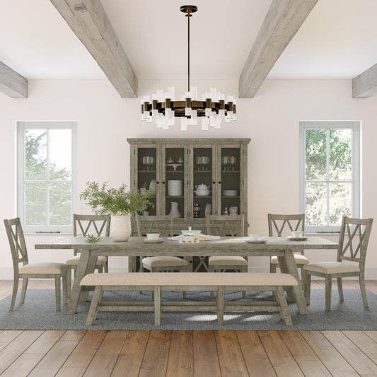 Hillsbridge Upholstered Dining Bench - alternate view