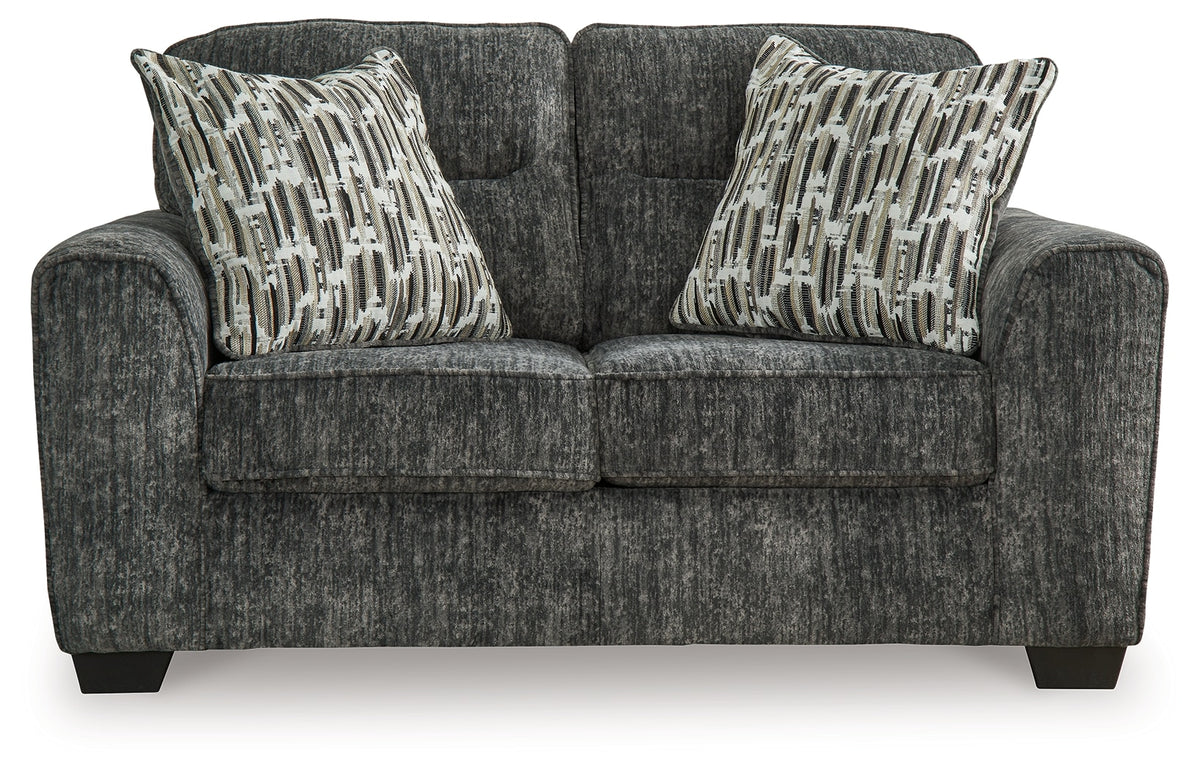 Lonoke Loveseat Gunmetal