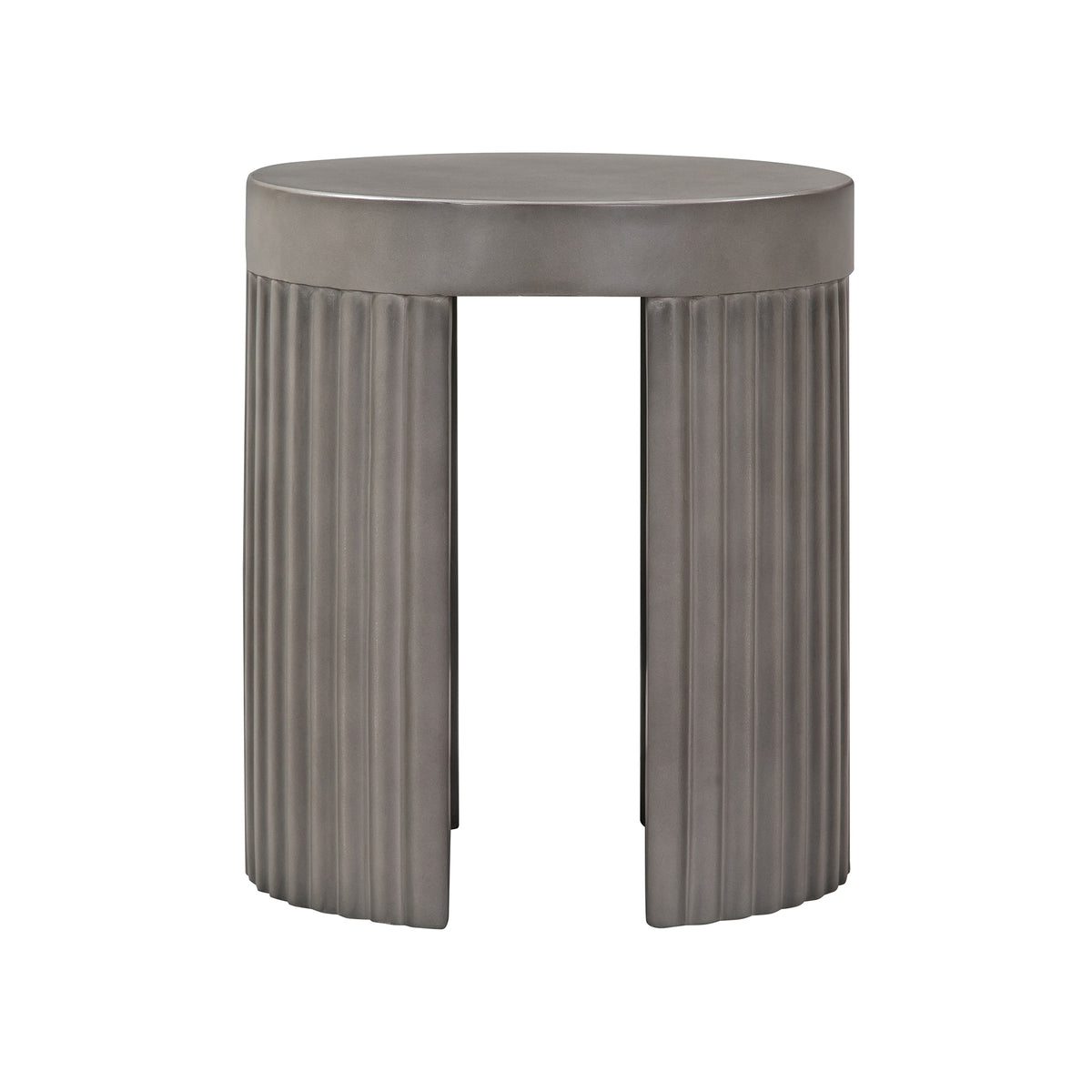 Wave Round Indoor/Outdoor End Table Stool