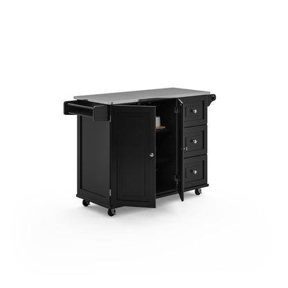 Dolly Madison 3 Drawer Kitchen Cart