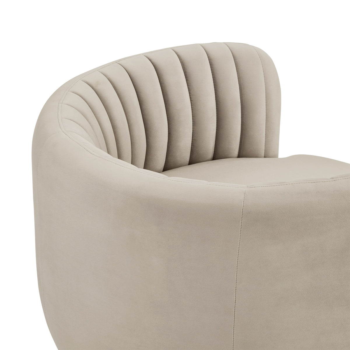 Davy Velvet Swivel Accent Chair