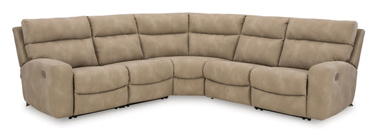 Next-Gen DuraPella 5-Piece Power Reclining Sectional Sand