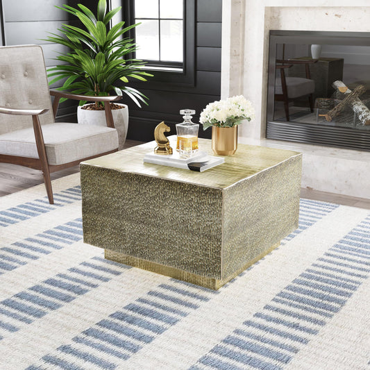 Mono Coffee Table Gold - alternate view