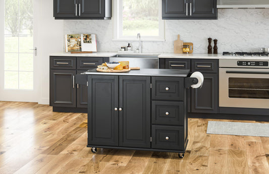 Dolly Madison 3 Drawer Kitchen Cart - alternate view
