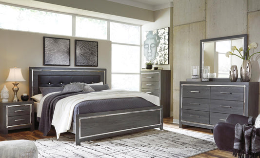 Lodanna Upholstered Panel Bed King