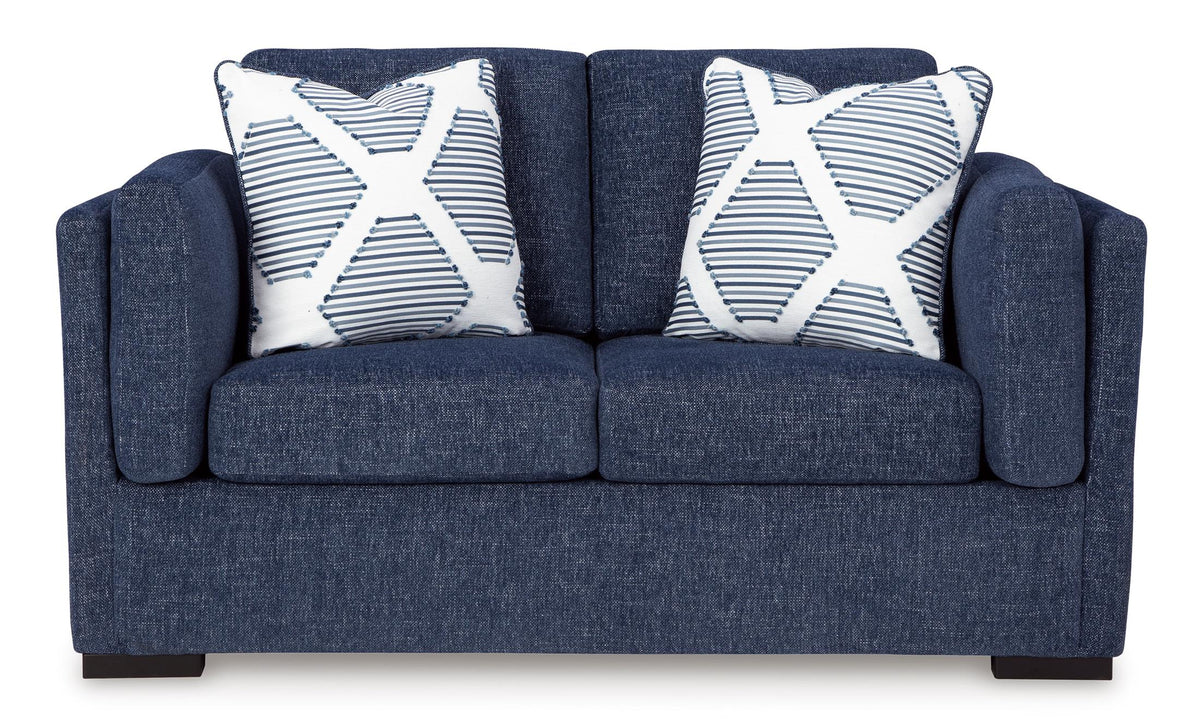 Evansley Loveseat Navy