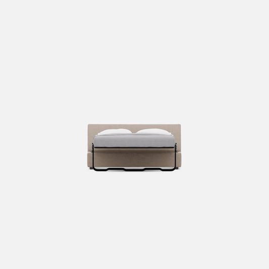 Modular One Armless Full Memory Foam Sleeper Sofa - alternate view