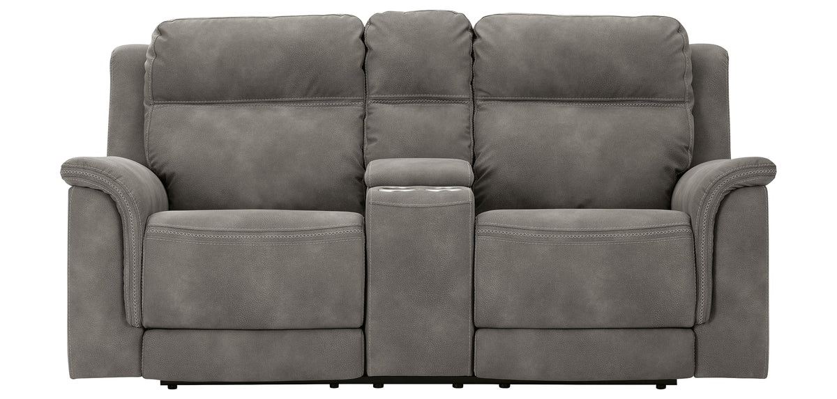 Next-Gen DuraPella Power Reclining Loveseat with Console