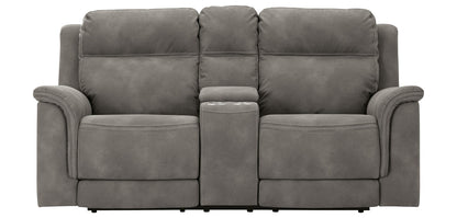 Next-Gen DuraPella Power Reclining Loveseat with Console