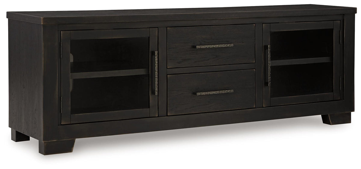 Galliden 80" TV Stand Black