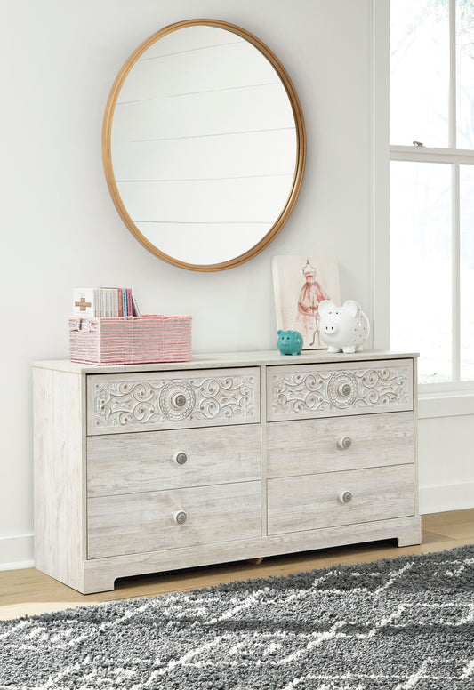 Paxberry 6 Drawer 53" Dresser - alternate view
