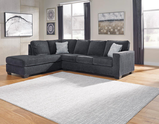 Altari 2-Piece Slate Sectional with Chaise - alternate view