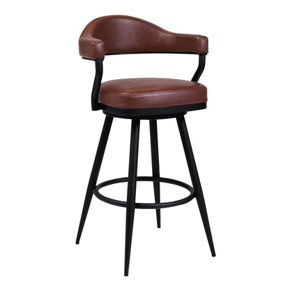 Amador 26" Counter Height Barstool Brown