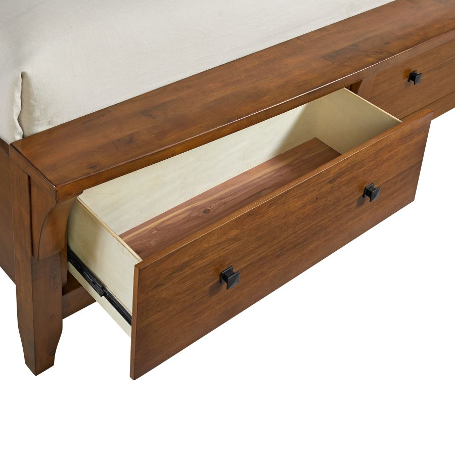 Hensley King storage bed