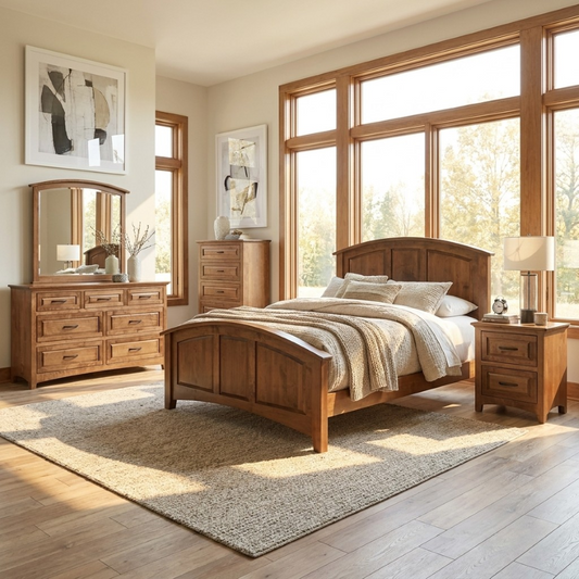 Riviera 2 Drawer Nightstand - alternate view